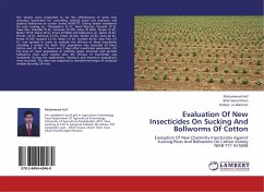Evaluation Of New Insecticides On Sucking And Bollworms Of Cotton - Asif, Muhammad;Saeed Khan, Bilal;Rahman, Hafeez -ur-