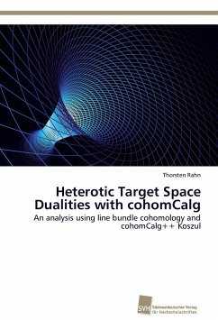 Heterotic Target Space Dualities with cohomCalg - Rahn, Thorsten