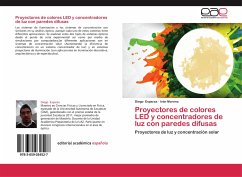 Proyectores de colores LED y concentradores de luz con paredes difusas - Esparza, Diego;Moreno, Iván