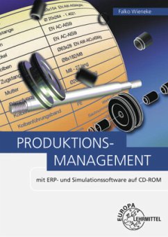 Produktionsmanagement, m. CD-ROM - Schmidt, Joachim;Wieneke, Falko