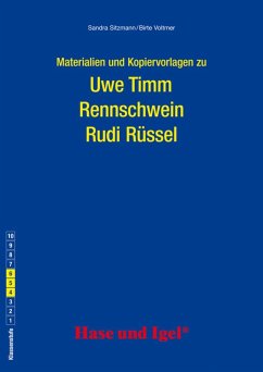 Rennschwein Rudi Rüssel. Begleitmaterial - Sitzmann, Sandra;Voltmer, Birte