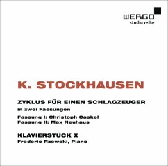 Zyklus Fur Einen Schlagzeuger/Klavierstuck X - Caskel,Christoph/Neuhaus,Max/Rzewsky,Frederic