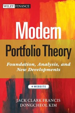 Modern Portfolio Theory, + Website - Francis, Jack Clark; Kim, Dongcheol