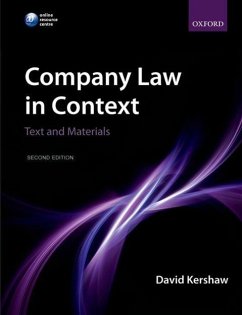 Company Law in Context - Kershaw, David