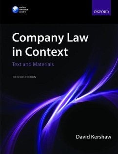 Company Law in Context - Kershaw, David