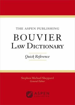 The Wolters Kluwer Bouvier Law Dictionary - Sheppard