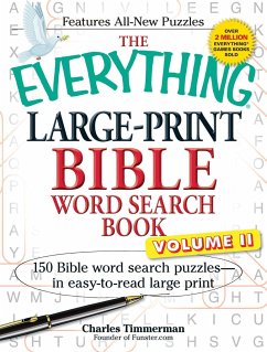 The Everything Large-Print Bible Word Search Book, Volume II - Timmerman, Charles
