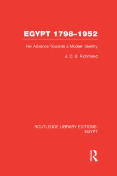 Egypt, 1798-1952 (RLE Egypt) - Richmond, J.C.B.