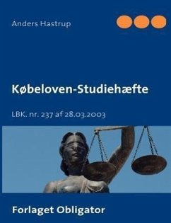 Købeloven - Studiehæfte - Hastrup, Anders