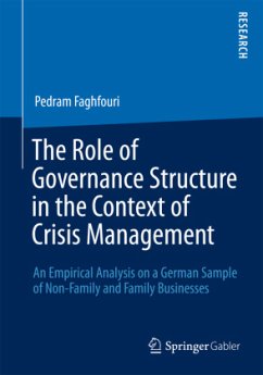 The Role of Governance Structure in the Context of Crisis Management - Faghfouri, Pedram