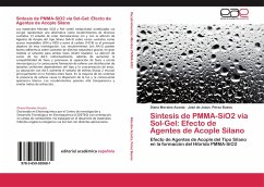 Síntesis de PMMA-SiO2 vía Sol-Gel: Efecto de Agentes de Acople Silano - Morales Acosta, Diana;Pérez Bueno, José de Jesús