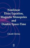 Nonlinear Dirac equation, magnetic monopoles and double space-time