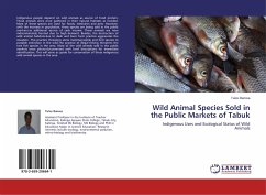 Wild Animal Species Sold in the Public Markets of Tabuk