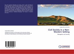 Civil Society in a Non-Western Setting - Mendee, Jargalsaikhany
