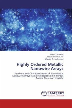 Highly Ordered Metallic Nanowire Arrays - Ahmad, Alya'a J.;Ali, Abdulkareem M.;Mahmoud, Waleed A.