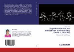 Cognitive behavioural intervention in controlling conduct disorder