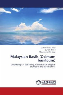 Malaysian Basils (Ocimum basilicum)