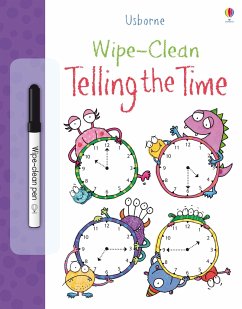 Wipe-clean Telling the Time - Greenwell, Jessica