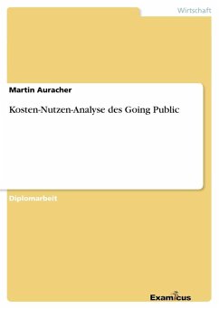 Kosten-Nutzen-Analyse des Going Public