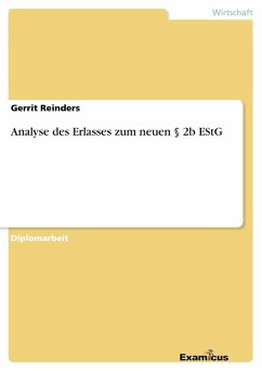 Analyse des Erlasses zum neuen § 2b EStG