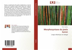 Morphosyntaxe du joola karon - Sambou, Pierre