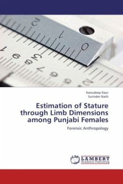 Estimation of Stature through Limb Dimensions among Punjabi Females