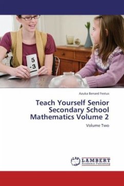 Teach Yourself Senior Secondary School Mathematics Volume 2