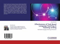 Effectiveness of Task Based Language Teaching in Teaching writing