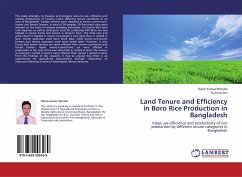 Land Tenure and Efficiency in Boro Rice Production in Bangladesh - Mondal, Ripon Kumar;Sen, Sumitra