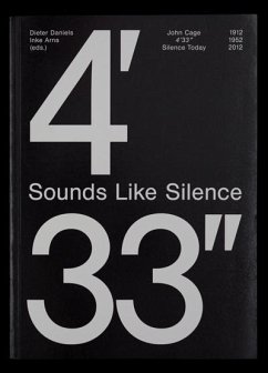 Cover Sounds Like Silence. John Cage - 4'33