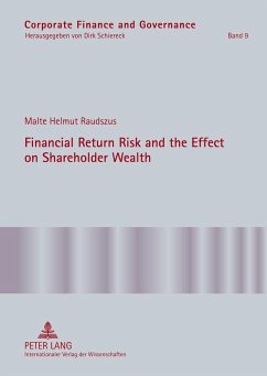 Financial Return Risk and the Effect on Shareholder Wealth - Raudszus, Malte