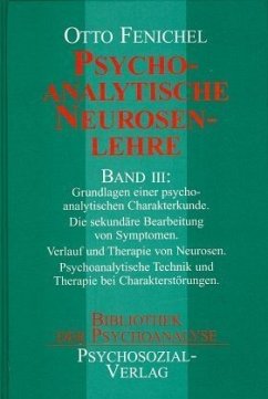 Psychoanalytische Neurosenlehre. Bd.3