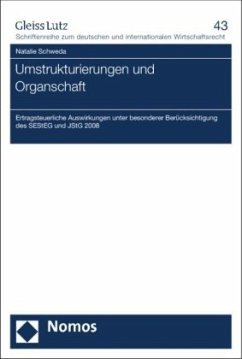 Umstrukturierungen und Organschaft - Schweda, Natalie