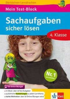 Cover Sachaufgaben sicher lösen, 4. Klasse