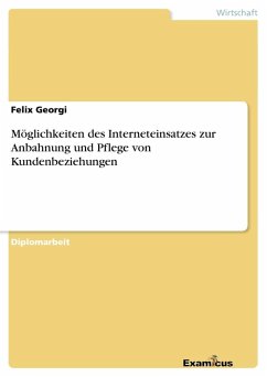 Möglichkeiten des Interneteinsatzes zur Anbahnung und Pflege von Kundenbeziehungen