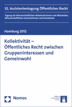 Cover Kollektivität - Öffentliches Recht zwischen Gruppeninteressen und Gemeinwohl