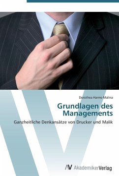 Grundlagen des Managements - Harms-Malina, Dorothea