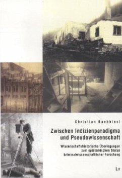 Cover Zwischen Indizienparadigma und Pseudowissenschaft