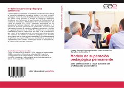 Modelo de superación pedagógica permanente - Figueroa González, Ernesto Geovani;Arrieta Díaz, Delia;González H., María Brenda