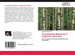 Crecimiento Radial de 2 especies arbóreas - Mendez Kozul, Susana