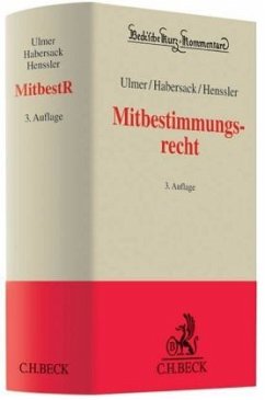 Mitbestimmungsrecht (MitbestR), Kommentar - Ulmer, Peter; Habersack, Mathias; Henssler, Martin