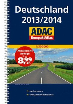 Cover ADAC KompaktAtlas Deutschland 2013/2014