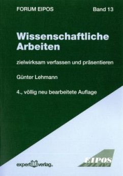 Wissenschaftliche Arbeiten - Lehmann, Günter