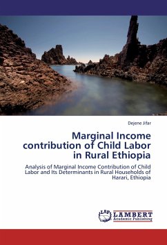 Marginal Income contribution of Child Labor in Rural Ethiopia