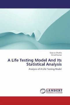 A Life Testing Model And Its Statistical Analysis - Shukla, Gaurav;Kumar, Vinod