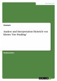 Analyse und Interpretation Heinrich von Kleists "Der Findling"
