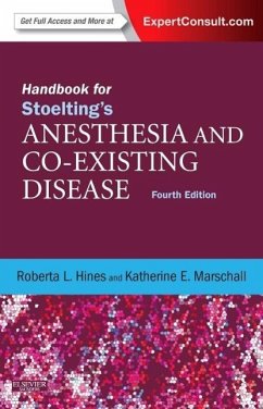 Cover Handbook for Stoelting's Anesthesia and Co-Existing Disease
