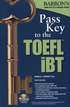 Barron's Pass Key to the TOEFL iBT, w. 2 Audio-CD - Sharpe, Pamela J.