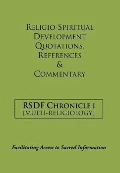 Rsdf Chronicle I - Foundation, Religio-Spiritual Developmen; Sekokotla