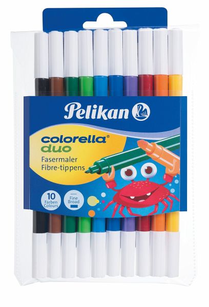 Pelikan Faserstifte Colorella® Duo, 10er Set - Bei bücher.de immer portofrei